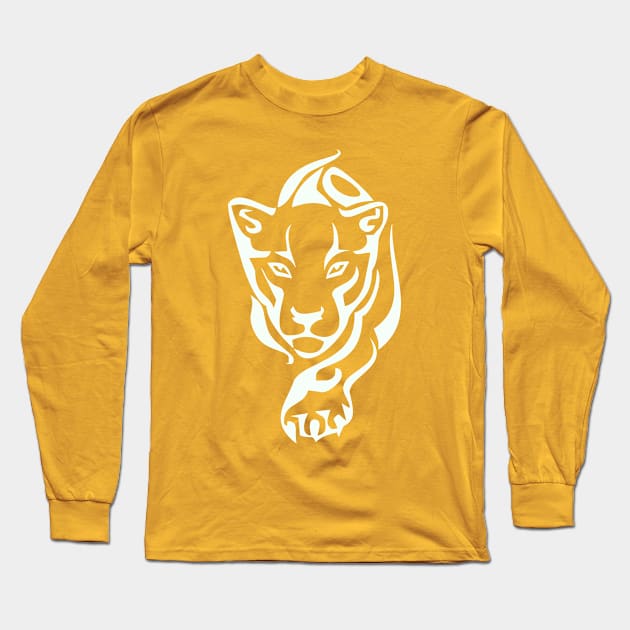 Leopard Long Sleeve T-Shirt by Madhav